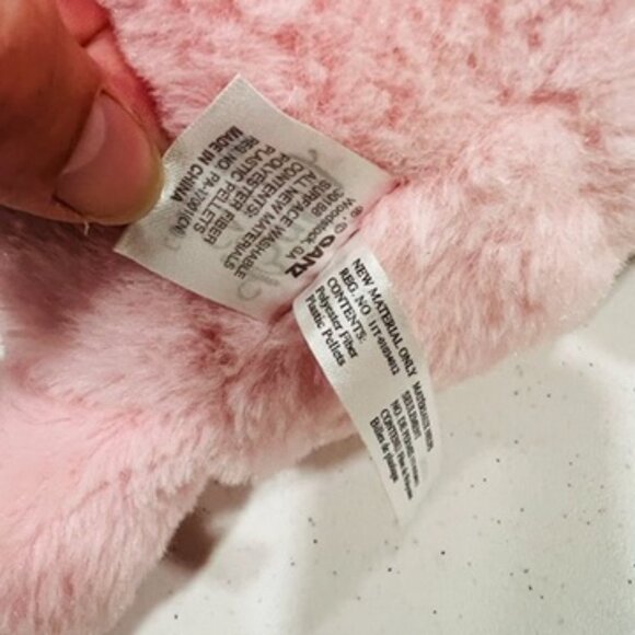 Baby Ganz Pink Jellybean Elephant Plush Stuffed Animal W/ Tags 17” - Picture 4 of 8